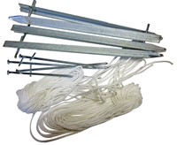 Peg- &amp; rope set f. cubic